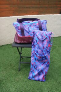 sac (patron Georges de Viny DIY) et etui pour règle de couture