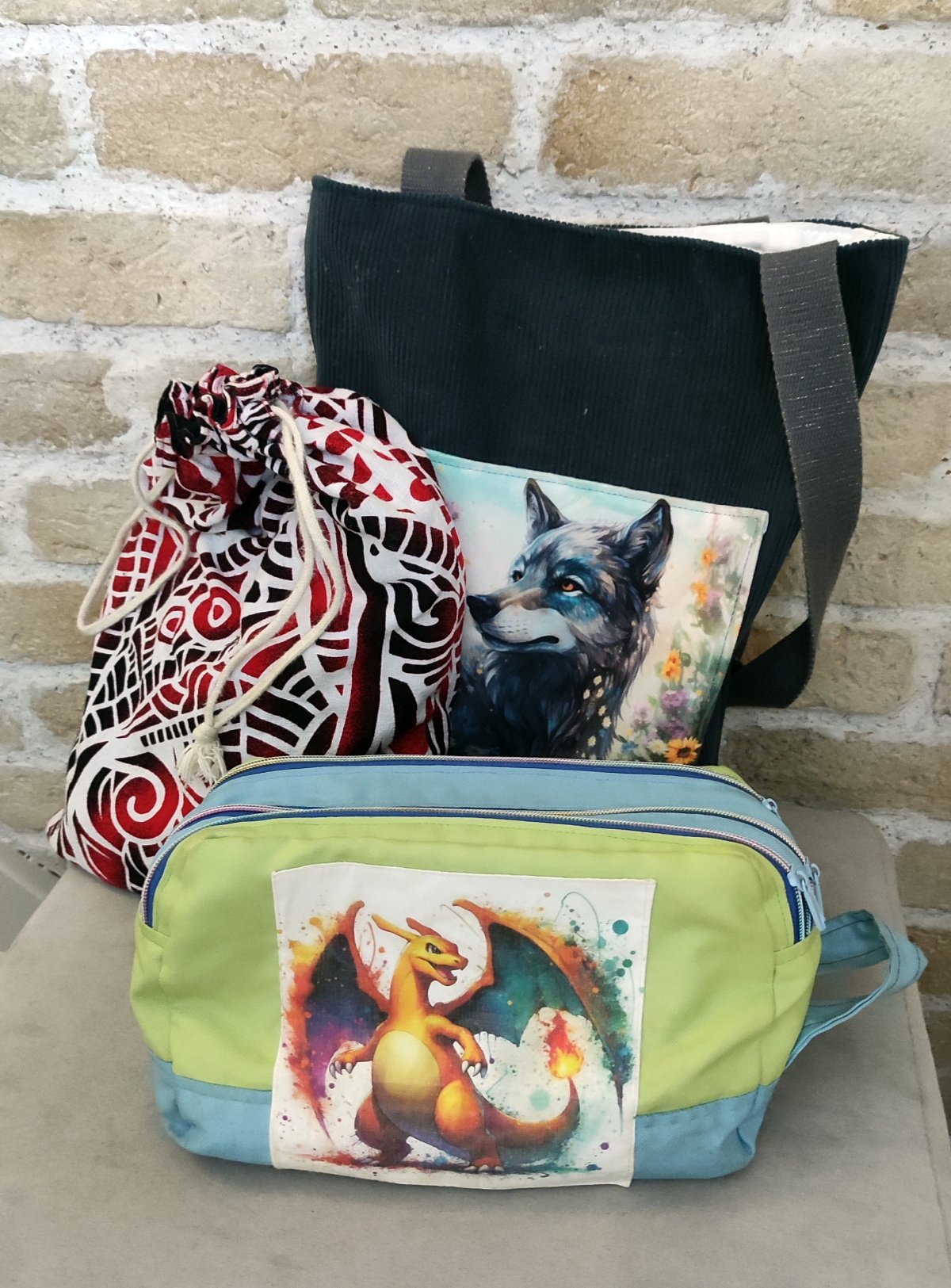 Trousses et pochons confectionnés sur mesure pour le rangement du quotidien