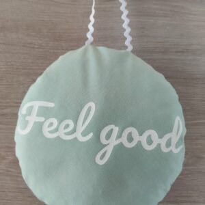 Suspension à la lavande Feel good bleue en forme de rond